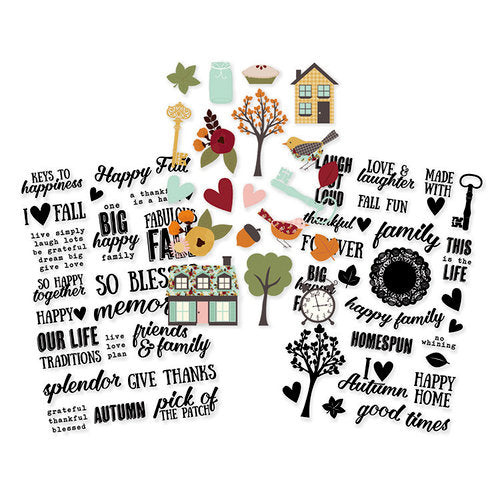 96FB4173-28C9-4798-AC2E-3B79C4A549A2.jpeg Simple Stories VINTAGE BLESSINGS Clear Stickers 65pc - Image 1