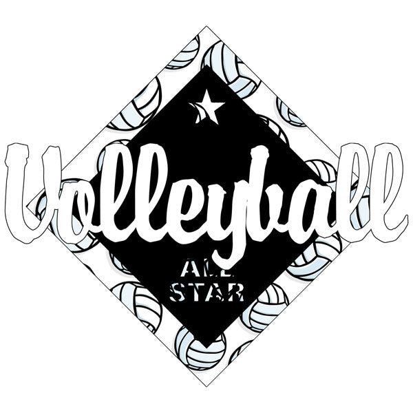 971D9250-9779-464A-B3D5-29801BA264BD.jpg VOLLEYBALL ALL STAR Laser Cut 1pc Scrapbook Customs - Image 1
