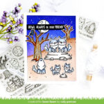 Lawn Fawn WILD WOLVES Clear Stamps & Dies - Image 3