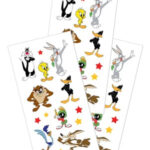Paper House LOONEY TUNES MINI Stickers 42pc