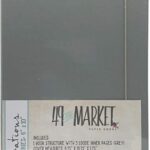 49 and Market Foundations ALBUM SERIES 6"X10” GREY