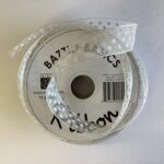 Bazzill Basics SHEER DOT RIBBON 5/8” 1 Yard - Image 4