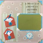 Premade Pages MOM#1 12"X12" (2) Scrapbook Pages - Image 2