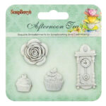 ScrapBerry’’s AFTERNOON TEA Exquisite Embellishments