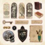 Peter Pauper The Sticker Book of CURIOSITIES - Image 6