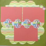 Premade Pages $5.00 EASTER BUNNIES 12"X12" Scrapbook Pages