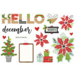 Simple Stories Simple Pages HELLO DECEMBER Page Pieces - Image 2