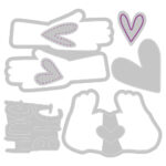 Sizzix BIG HUGS Framelits With Stamps 10pc - Image 3