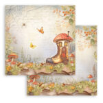 Stamperia Romantic WHISPERING WOODS 12"X12" Scrapbook Paper Pad - Image 5