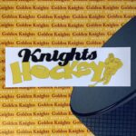 Golden KNIGHTS HOCKEY Sports Laser Cut - Image 3