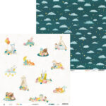 P13 GOOD NIGHT 12"X12" Designer Paper Pack 14pc Goodnight - Image 6