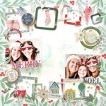 Pinkfresh Studio HAPPY HOLIDAYS CHIPBOARD FRAMES 27pc - Image 2