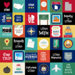 Scrapbook Customs UTAH SCRAPBOOK KIT Papers and Stickers 9pc - Image 5