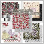 Prima MAGNOLIA ROUGE 12"X12" Scrapbook Paper Collection