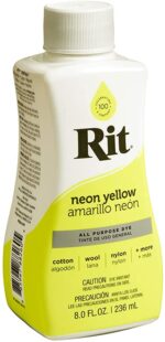 Rit NEON YELLOW All Purpose Dye 8 oz.