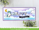 Lawn Clippings SLIMLINE CLOUDY Stencils 2pc - Image 3
