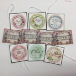 Tags & Ephemera 10pc SENTIMENTS & GREETINGS TAGS - Image 3