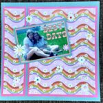 Jen Hadfield Groovy Darlin’ ROLLER DISCO 12”X12” Scrapbook Paper - Image 4