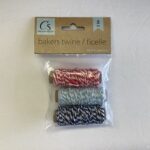 Crafters Square BAKERS TWINE 3 pc