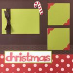 Premade Pages $5.00 SANTA BABY  (2) 12"X12" Scrapbook Pages - Image 2