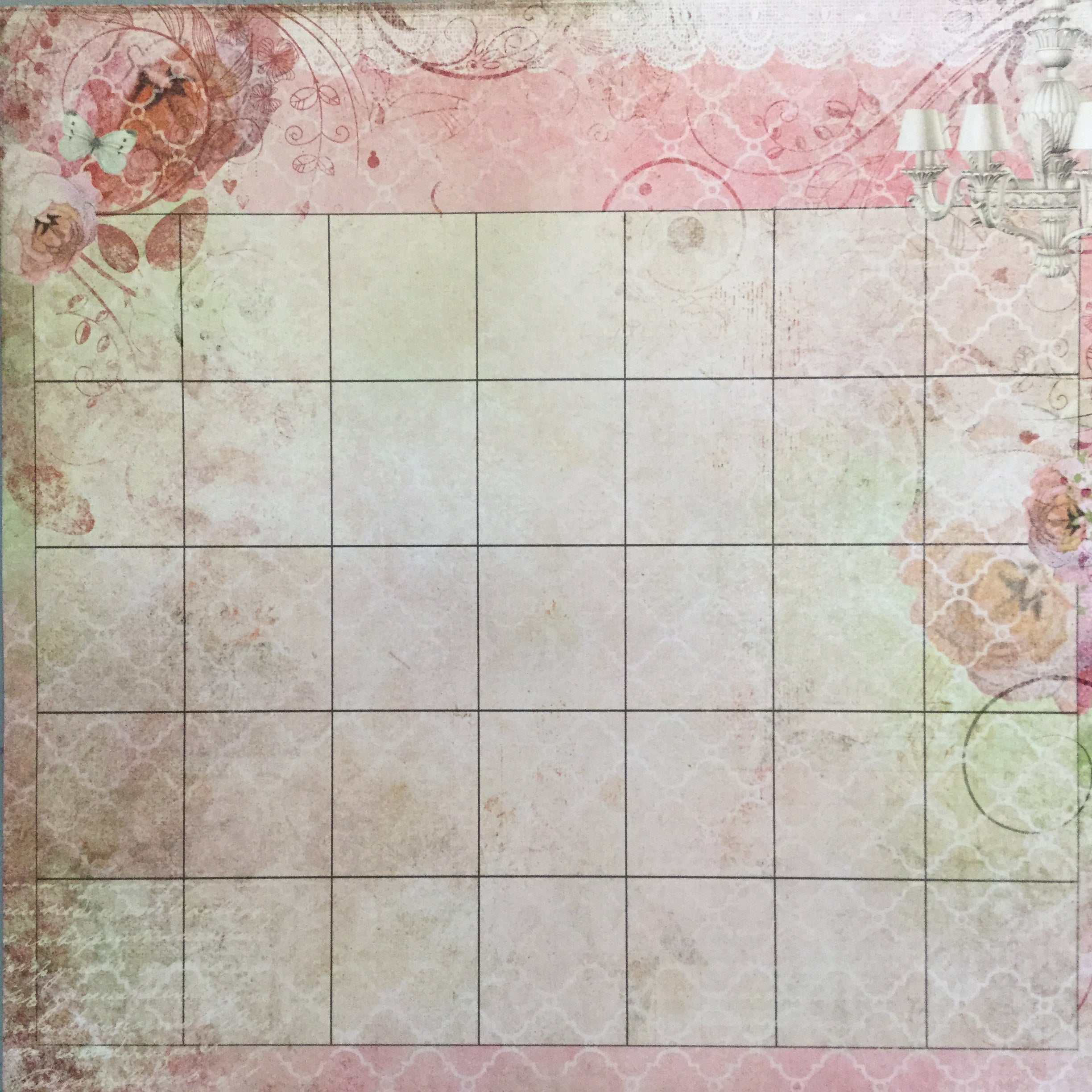 9F536AC2-2C9B-45C9-8955-B98F76FF543D.jpg Kaisercraft 365 Days Collection ARRANGE 12"X12" Scrapbook Paper - Image 1