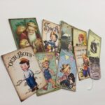 Tags & Ephemera 10pc STORYBOOK KID TAGS - Image 2