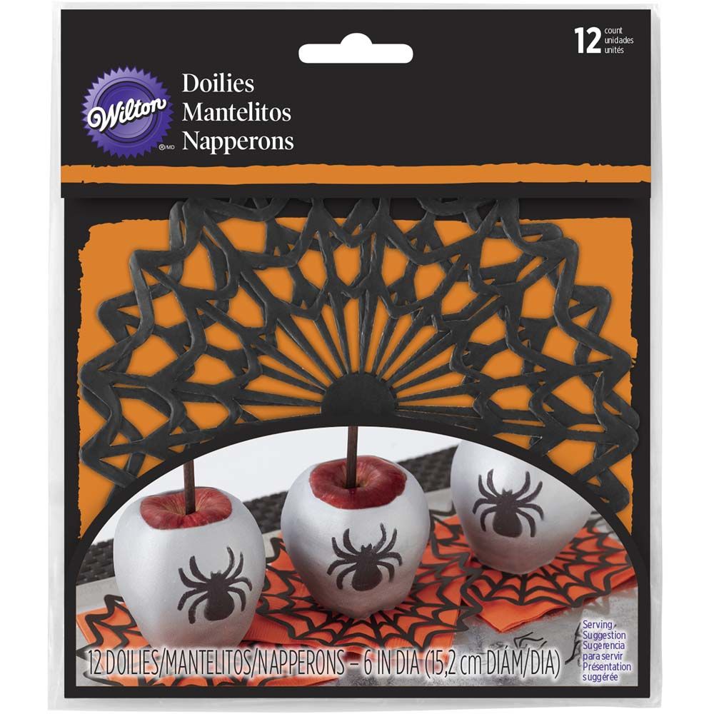 9FA8C6F4-9E01-44A7-BAE6-8B5A4319F2A4.jpeg Wilton HALLOWEEN Doilies Cake Decorating - Image 1
