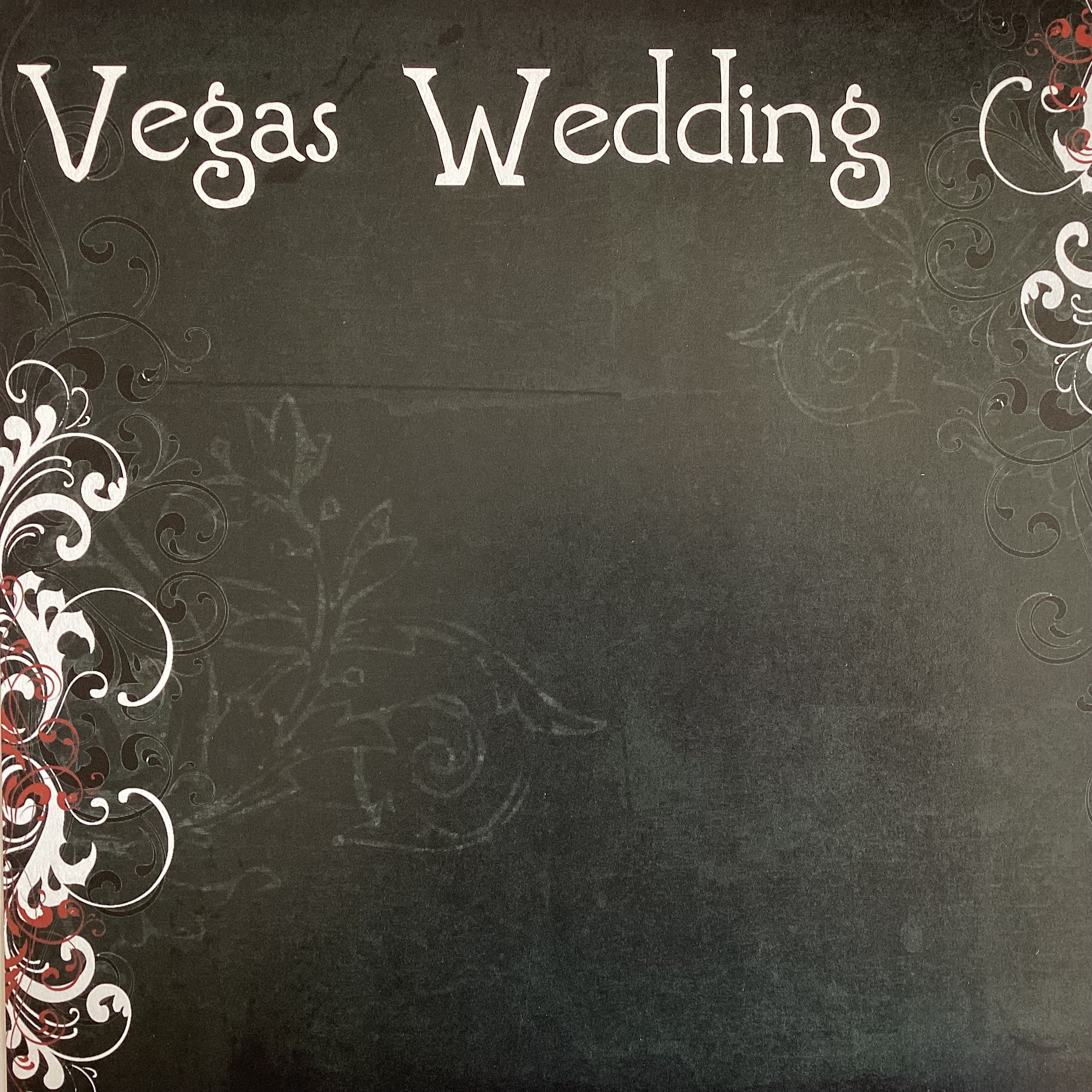 9FC56D08-FC50-4B1B-A8CB-2D7B8496510F.jpg Eclipse VEGAS WEDDING 12"X12" Scrapbook Customs Paper - Image 1