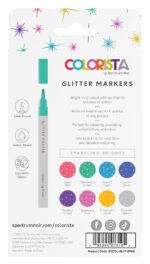 Colorista by Spectrum Noir SPARKLING BRIGHTS Glitter Markers - Image 2