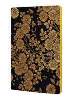 Soft Touch Black Yellow CHRYSANTHEMUMS JOURNAL - Image 2