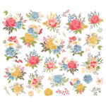 Simple Stories FRONT PORCH Floral Bits 33pc - Image 2