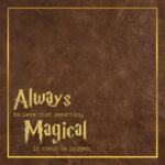 Scrapbook Customs WIZARDING WORLD BOOKS DS 12X12 Scrapbook Sheet - Image 2