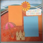Premade Page RIDE THE WAVE (2) 12X12 Scrapbook @Scrapbooksrus - Image 2