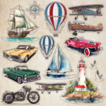 Crafters Companion MODERN MAN 8X8" Topper Pad 48 Sheets - Image 4