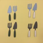 GARDEN TOOLS Custom Scrapbook Die Cuts