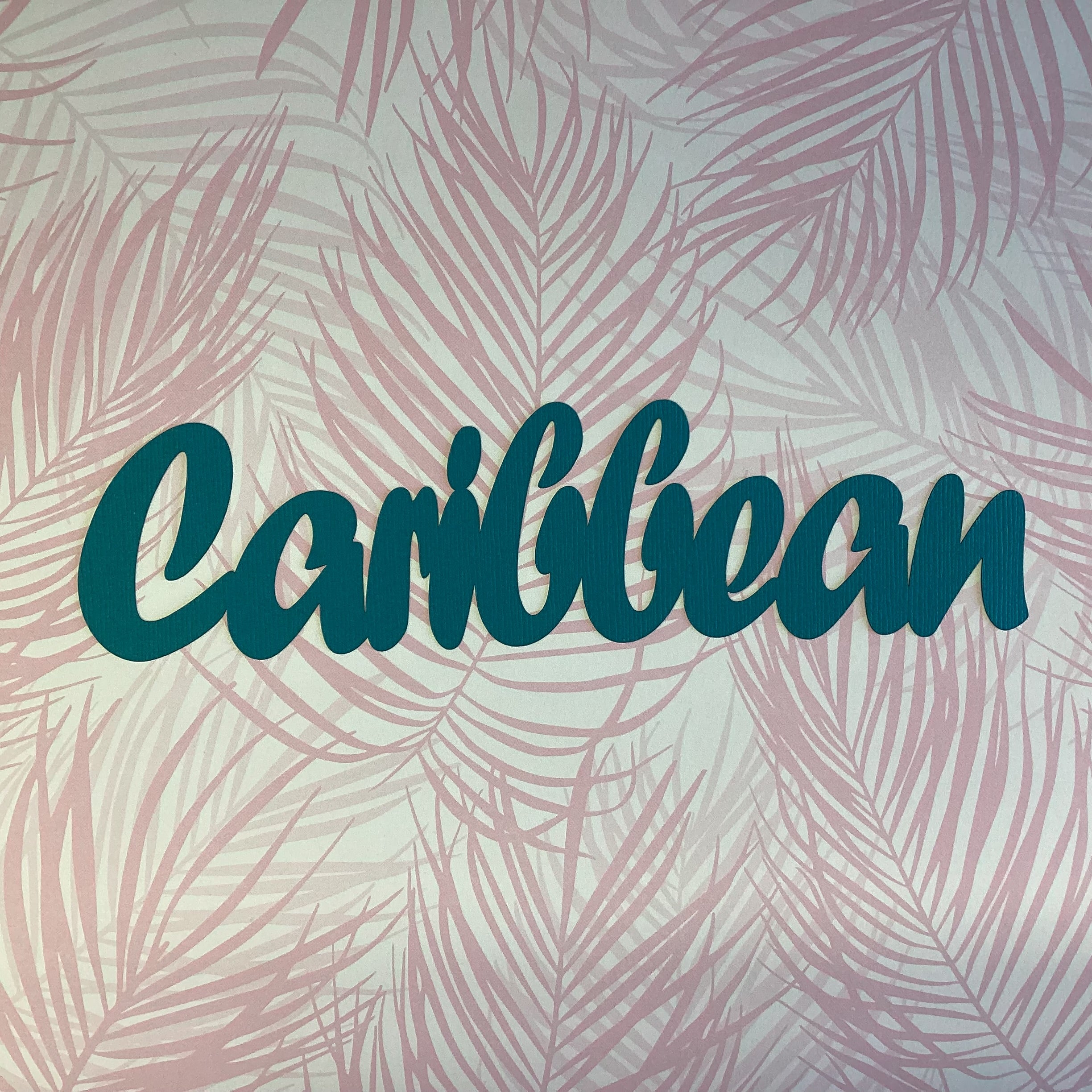 A3146CC3-4059-4E84-A308-9812340CDB6D.jpg CARIBBEAN Title Laser Die Cut - Image 1