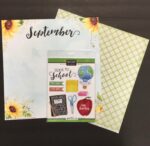 SEPTEMBER MEMORIES Scrapbook Customs Kit 3pc