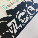 Laser Cuts ZOO ANIMALS Park Black Diecut - Image 3