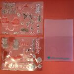 Diamond Press WINTER EMBROIDERY HOOP Stamp & Die Set - Image 3