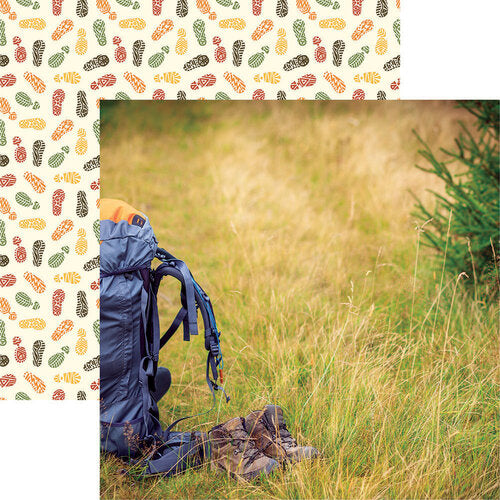 A389F1E0-0A3B-4346-84B3-8FDD7E8D44F0.jpg Reminisce Take A Hike BACKPACKING 12X12 Paper - Image 1