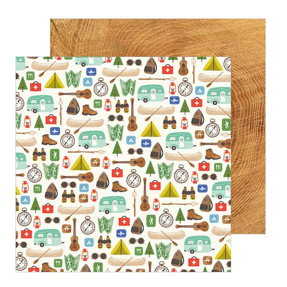 A39EEBA3-4B9B-42A8-B14A-9C777480BA68.jpg AC Dear Jen Hadfield Chasing Adventures THE GREAT OUTDOORS 12"X12" Paper - Image 1