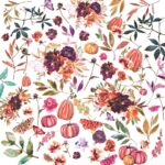 49 and Market ArtOptions SPICE WILDFLOWER LASER CUT ELEMENTS 68pc - Image 3