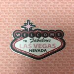 WELCOME TO LAS VEGAS Custom Scrapbook Die Cut - Image 4