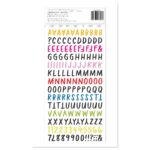 American Crafts Whatevs Puffy Letter Stickers - Image 2