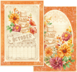 Graphic 45 SEASON TO CELEBRATE Calendar Ephemera Cards - Image 12