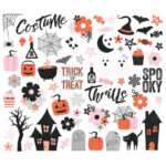 Simple Stories Happy Haunting BITS & PIECES Die-Cuts 64pc