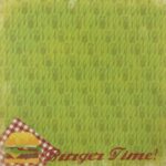 Moxxie Picnic BURGER TIME 12”x12” Scrapbook Sheet