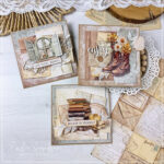 Stamperia Romantic GOLDEN HARMONY 12"X12" Scrapbook Paper Pad - Image 17