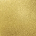 Kaisercraft Glitter Cardstock GOLDEN 12"X12" Sheet