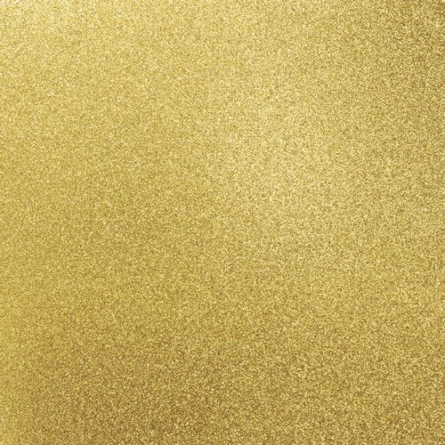 A62B6E99-C710-4678-9AC9-204071D4C343.jpg Kaisercraft Glitter Cardstock GOLDEN 12"X12" Sheet - Image 1